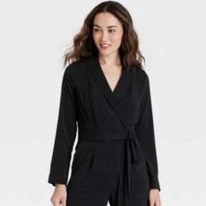 a new day Elegant Black Jumpsuit